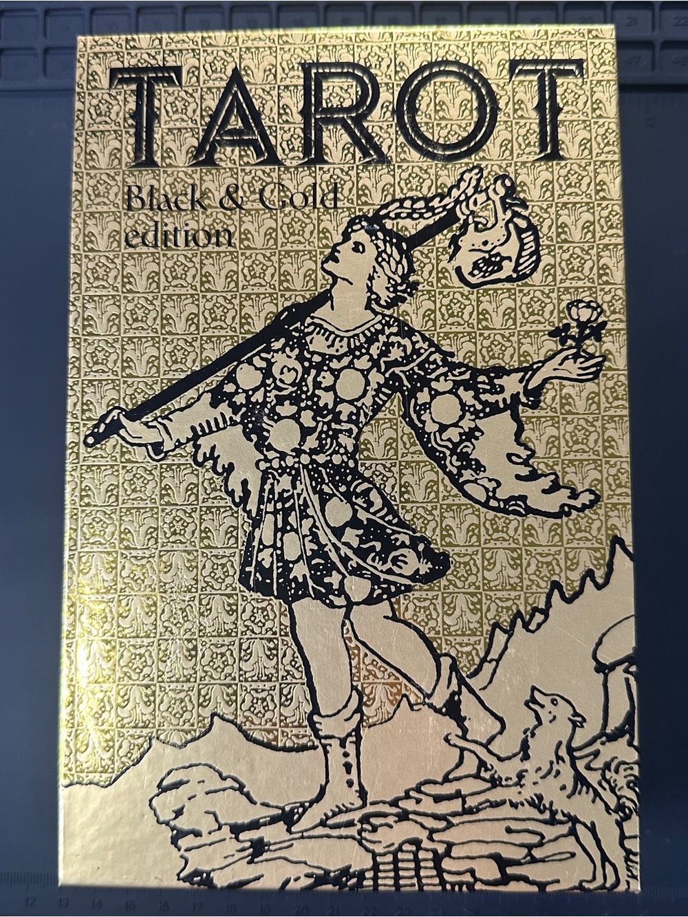 Tarot Black & Gold Edition Deck - Gold & Black